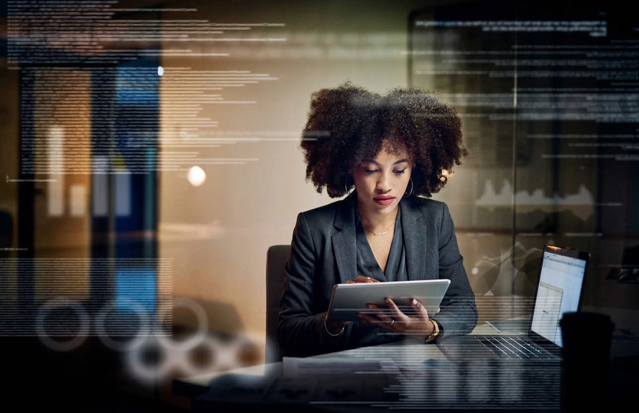 Technology strategist analyzing product data