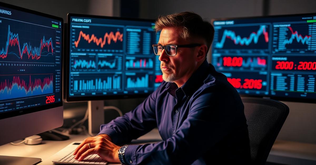 SaaS founder analyzing AI feature cost data on multiple screens