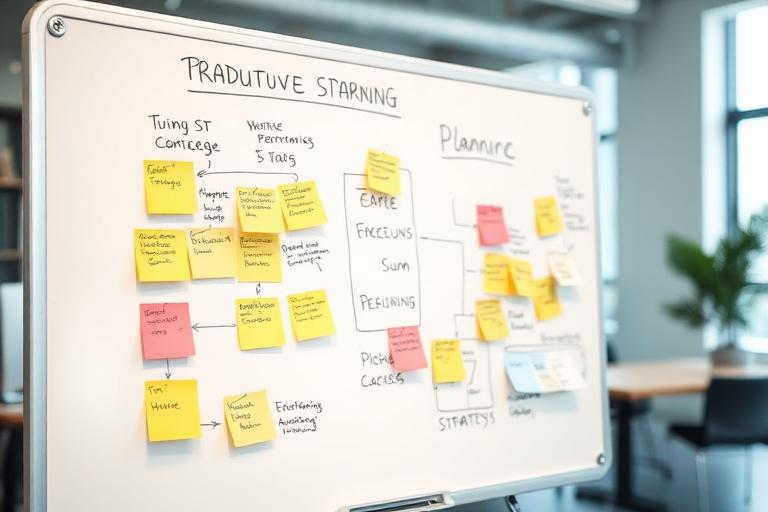 Team analyzing execution gap in product development